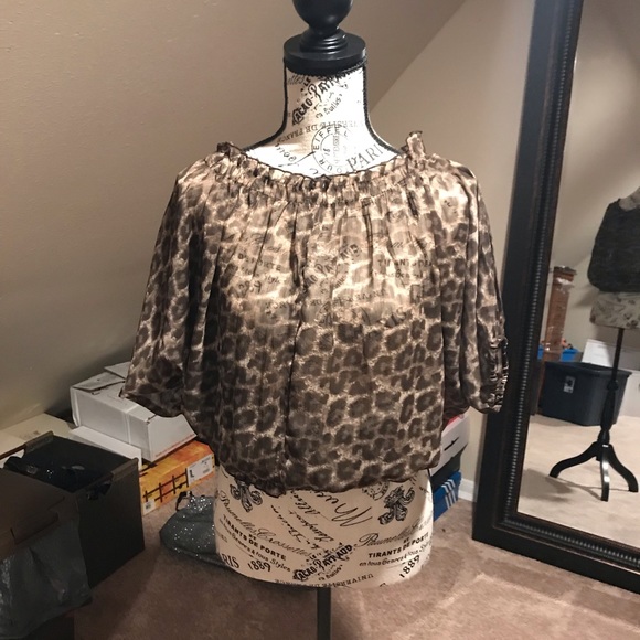 Leopard blouse - Picture 4 of 6
